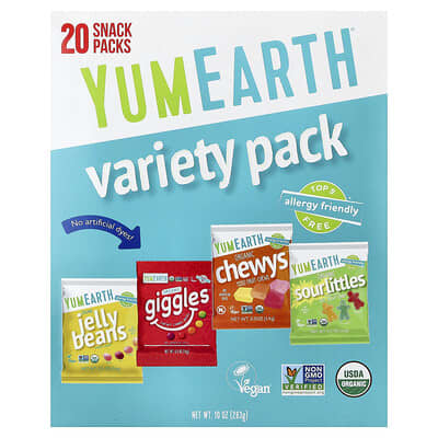 Набор снеков Variety Pack, 20 шт., 0.5 oz (14 g) каждый
