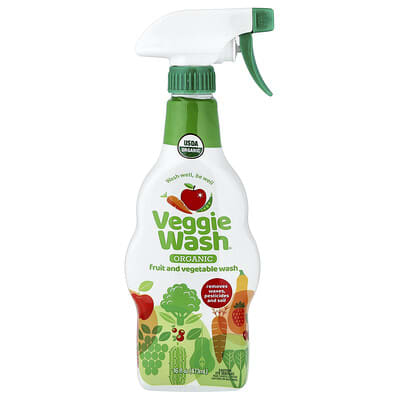Органическое средство для мытья овощей и фруктов Veggie Wash®, 16 fl oz