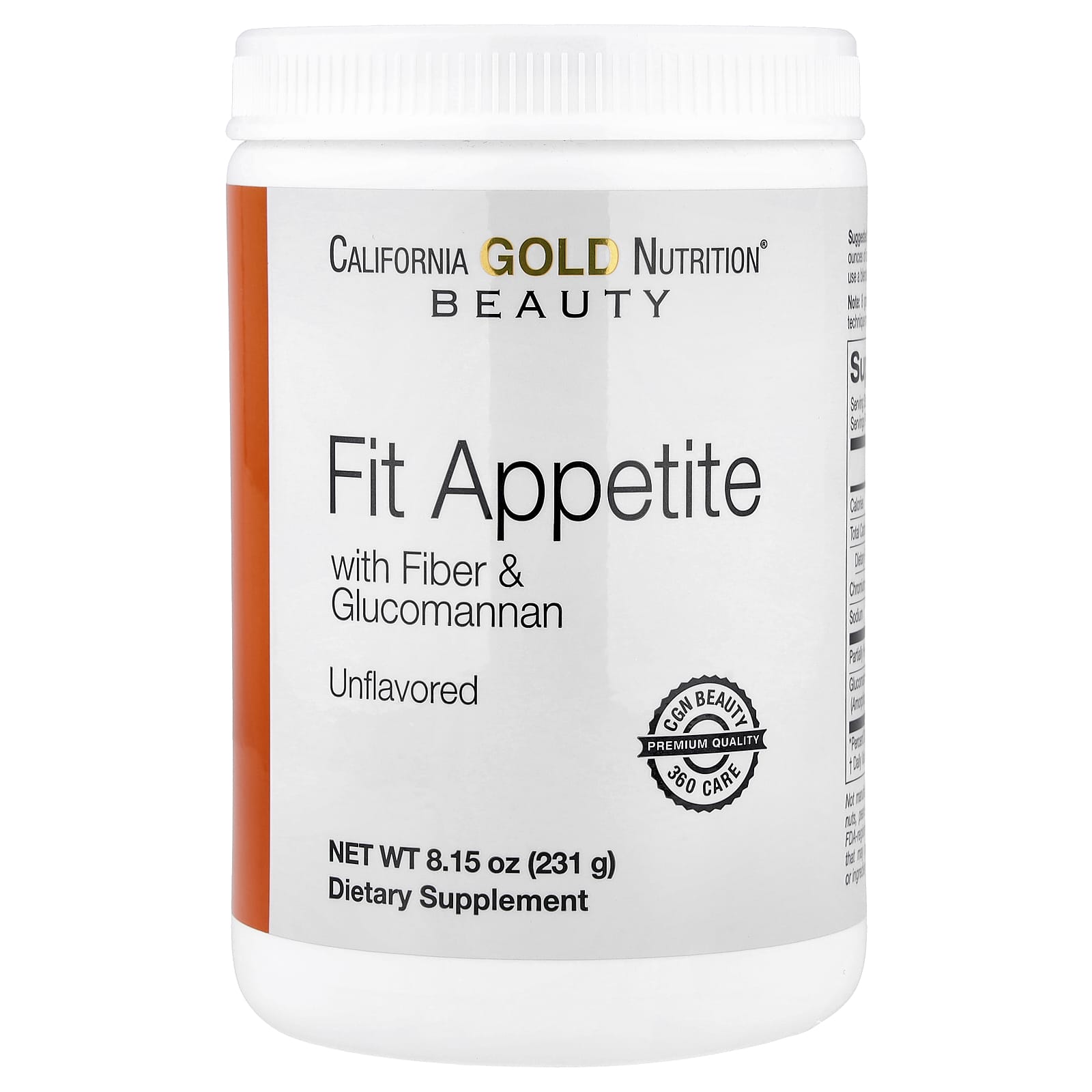 Fit Appetite, Unflavored, 8.15 oz (231 g)