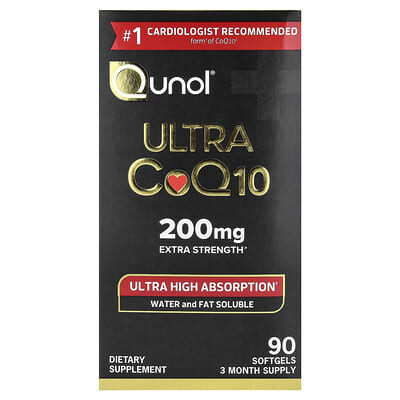 Ultra CoQ10, 200 mg, 90 Softgels