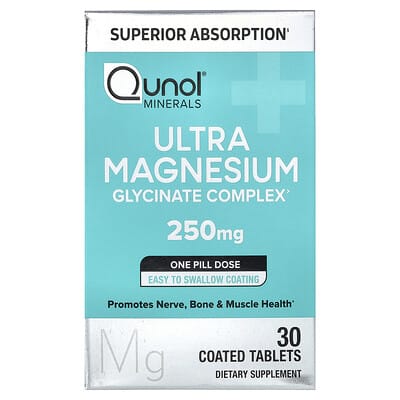 Qunol Ultra Magnesium, 250 mg, 30 таблеток