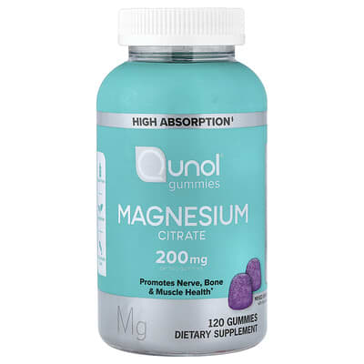 Magnesium Citrate Gummies, Mixed Berry, 120 Gummies (100 mg per Gummy)