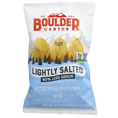 Картофель фри Kettle Style, солью, 6.5 oz (184.3 g)