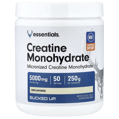 Essentials, Creatine Monohydrate, Unflavored, 8.82 oz (250 g)