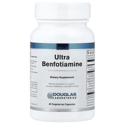 Ultra Benfotiamine, 60 Vegetarian Capsules