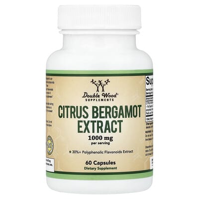 Экстракт цитрусового бергамота Double Wood Supplements 60 капсул