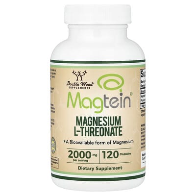 Magtein® Magnesium L-Threonate, 120 капсул (500 mg per Capsule)