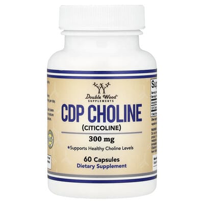 CDP Choline, 300 mg, 60 Capsules