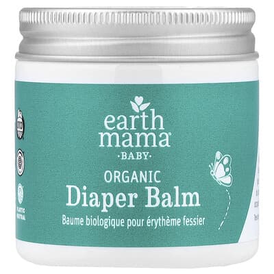 Baby, Organic Diaper Balm, 4 fl oz (120 ml)