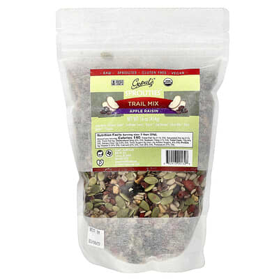 Gopal's Смесь орехов и сухофруктов Sprouties®, Apple Raisin, 16 oz