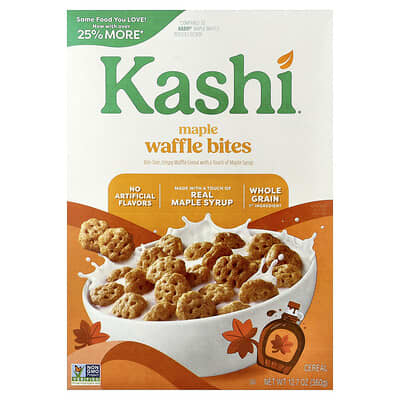 Сухой завтрак Waffle Bites, Maple, 12.7 oz (360 g)