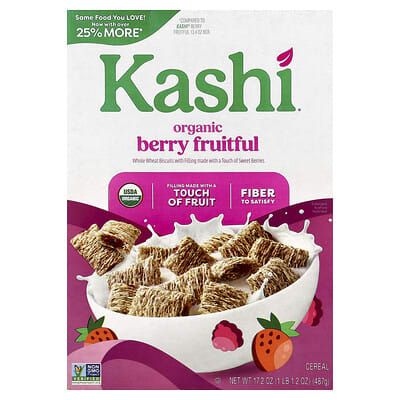 Organic Cereal, Berry Fruitful, 17.2 oz (487 g)
