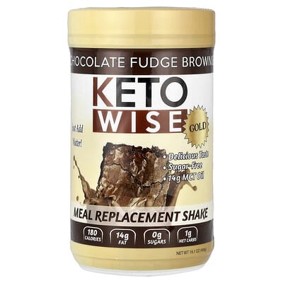 Gold, Meal Replacement Shake, Chocolate Fudge Brownie, 16.1 oz (456 g)
