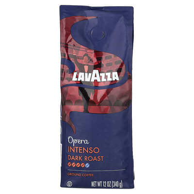 Opera Intenso, Ground, Dark Roast, 12 oz (340 g)
