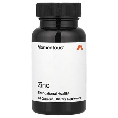 Zinc, 60 Capsules (15 mg per Capsule)