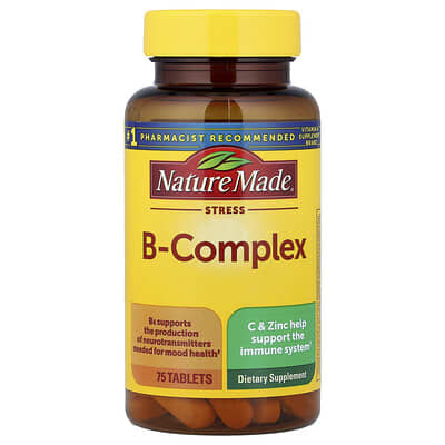 Витаминный комплекс Stress B-Complex, 75 таблеток