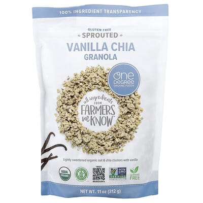 Sprouted Vanilla Chia Granola, 11 oz (312 g)