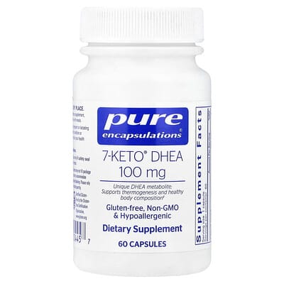 7-Keto® DHEA, 100 mg, 60 Capsules