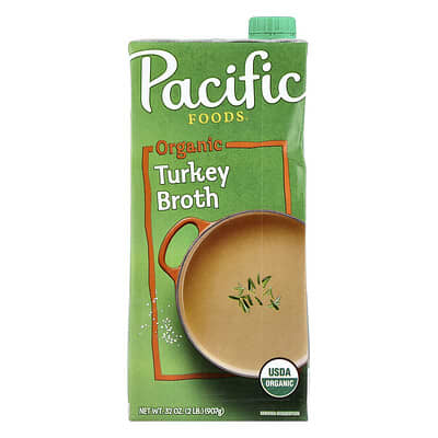Organic Turkey Broth, 32 oz (907 g)