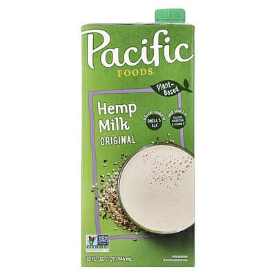 Pacific Foods Растительное молоко Hemp Milk Original 32 fl oz (946 ml)