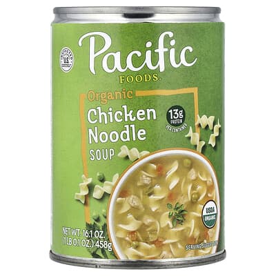Organic Chicken Noodle Soup, 16.1 oz (458 g)