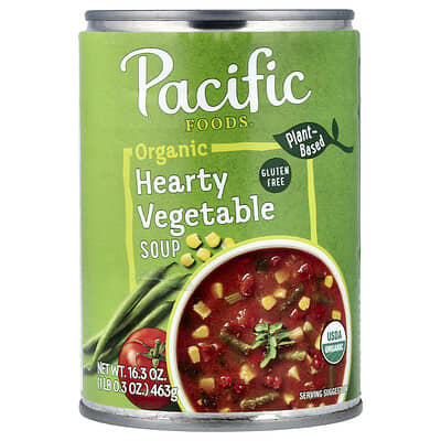 Organic Hearty Vegetable Soup, 16.3 oz (463 g)