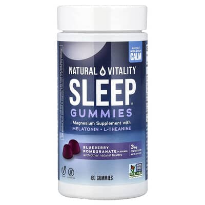Желейные витамины Sleep® черника-гранат, 60 шт