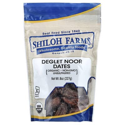 Органические финики Deglet Noor, 8 oz (227 g)