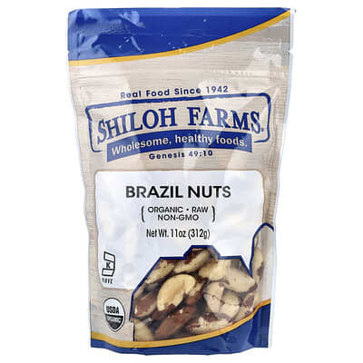 Organic Raw Brazil Nuts, 11 oz (312 g)