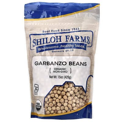 Organic Garbanzo Beans, 15 oz (425 g)