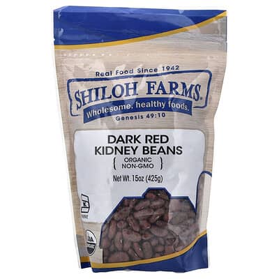 Organic Dark Red Kidney Beans, 15 oz (425 g)