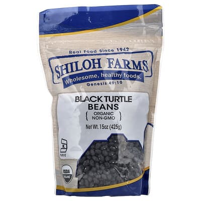 Organic Black Turtle Beans, 15 oz (425 g)