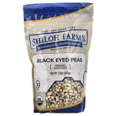 Organic Black Eyed Peas, 15 oz (425 g)