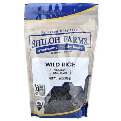 Organic Wild Rice, 12 oz (340 g)