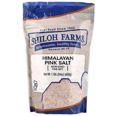 Himalayan Pink Salt, Fine Sift, 24 oz (680 g)
