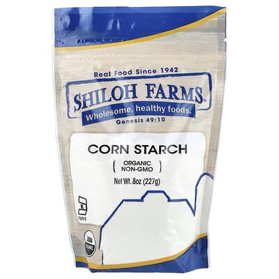 Organic Corn Starch, 8 oz (227 g)