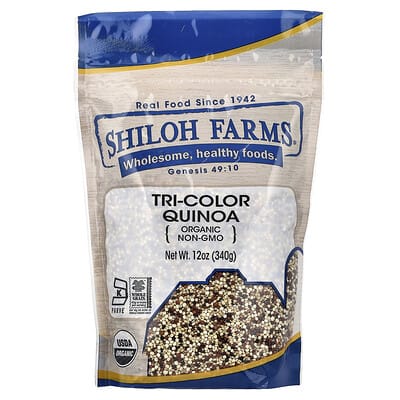 Organic Tri-Color Quinoa, 12 oz (340 g)