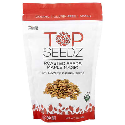 Roasted Seeds, Sunflower & Pumpkin, Maple Magic, 6 oz (198 g)