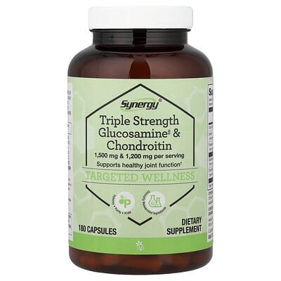 Glucosamine & Chondroitin Synergy®, 180 капсул