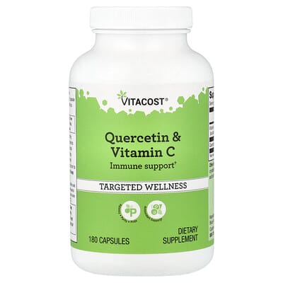 Quercetin & Vitamin C, 180 Capsules