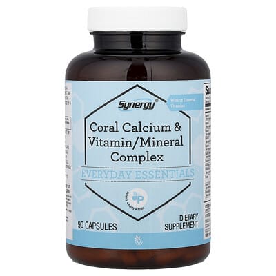 Synergy® комплекс витаминов и минералов Coral Calcium 90 Capsules