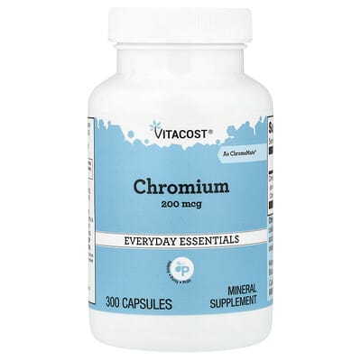 Chromium, 200 mcg, 300 Capsules