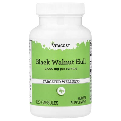 Капсулы Black Walnut Hull 120 шт. (500 mg per Capsule)