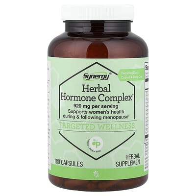 Synergy®, Herbal Hormone Complex, 180 Capsules