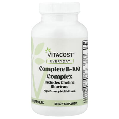 Everyday, Complete B-100 Complex, 100 Capsules