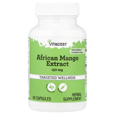 Vitacost экстракт African Mango, 150 mg, 60 капсул