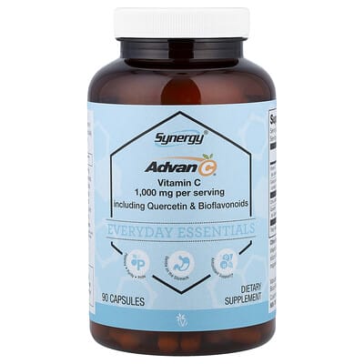 Synergy®, Advan-C® с кверцетином и биофлавоноидами, 90 капсул