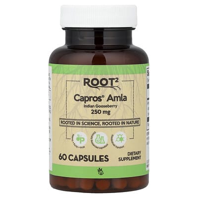 Root2, Capros® Amla, 250 mg, 60 капсул