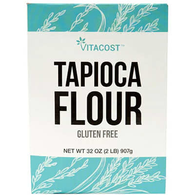 Мука тапиоковая без глютена Vitacost, 32 oz (907 g)