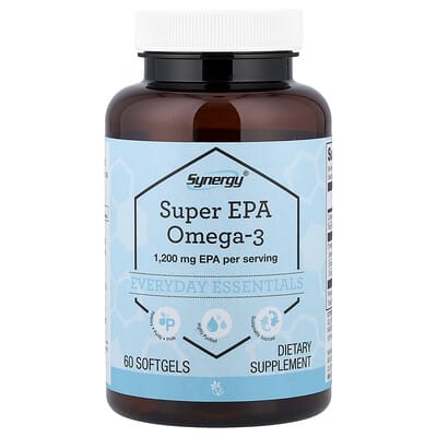 Synergy Super EPA Omega-3 60 мягких капсул